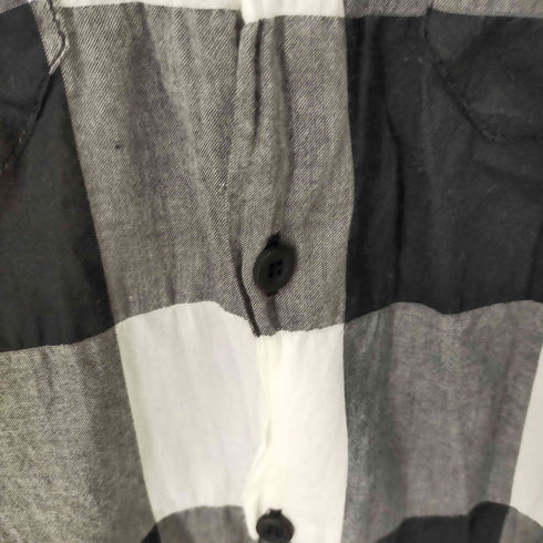 ヌーディージーンズ Nudie Jeans 半袖チェックシャツ メンズ XS