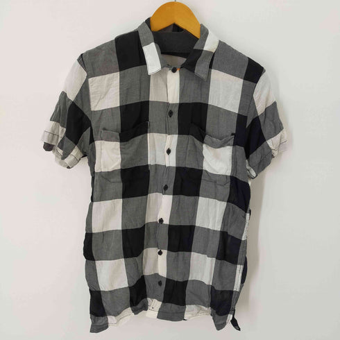 ヌーディージーンズ Nudie Jeans 半袖チェックシャツ メンズ XS