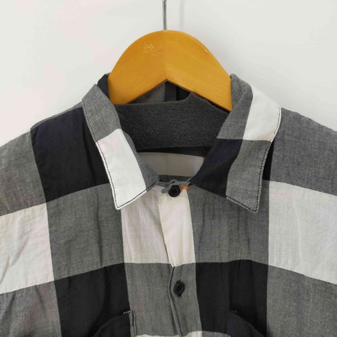 ヌーディージーンズ Nudie Jeans 半袖チェックシャツ メンズ XS