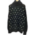 ジュンヤワタナベコムデギャルソン JUNYA WATANABE COMME des GARCONS 2020AW モヘア混 アルパカ混 スタッズ タートルネックニット メンズ JPN:S