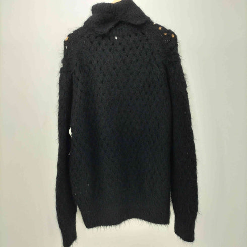 ジュンヤワタナベコムデギャルソン JUNYA WATANABE COMME des GARCONS 2020AW モヘア混 アルパカ混 スタッズ タートルネックニット メンズ JPN:S