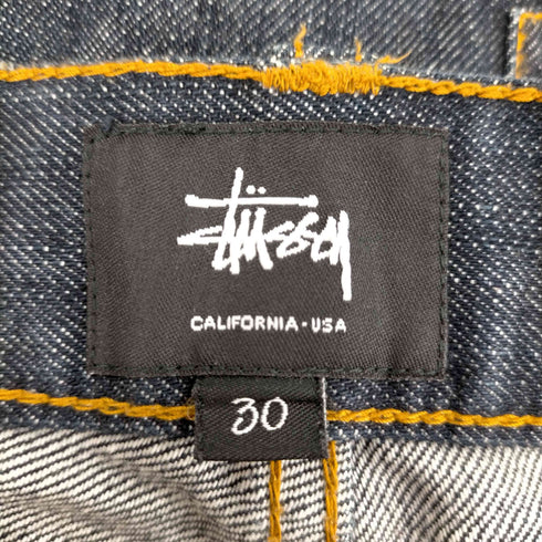 ステューシー Stussy SSリンク刺繍ジップフライ インディゴデニムパンツ メンズ US:30-31