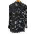 ザラ ZARA L/S 総柄シャツ レディース import:XS