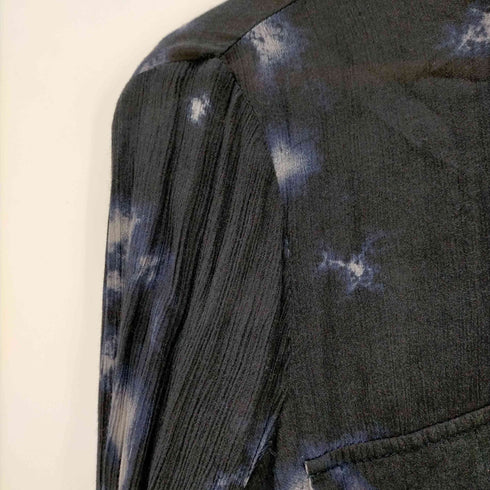ザラ ZARA L/S 総柄シャツ レディース import:XS