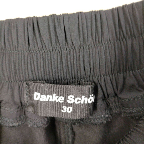 ダンケシェーン Danke Schon 22ss PREMIUM SUPER STRETCH TC BLACK GARDENER PANTS メンズ US:30-31