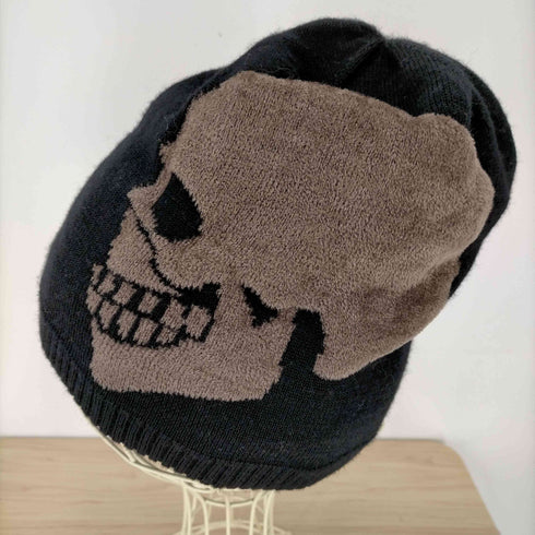 ヨウジヤマモトプールオム Yohji Yamamoto POUR HOMME Skull Beanie Y2K メンズ