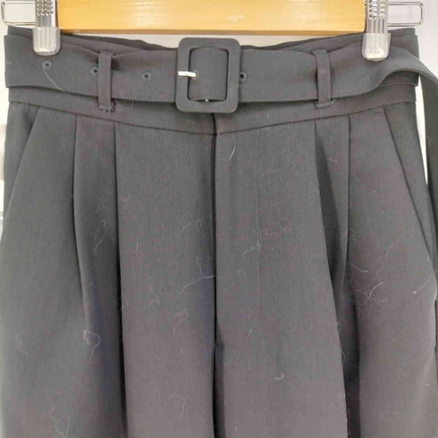 シンプリシテェ SIMPLICITE センタープレスハイウェストコクーンパンツ レディース