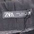 ザラ ZARA ベルト付 1タック ハイウエスト スラックス レディース M