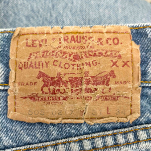 リーバイス Levis 505 ジップフライデニムパンツ メンズ 31/34