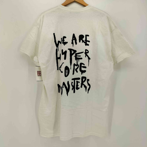 hypercore 孤悪 イラスト プリント クルーネック S/S Tシャツ メンズ
