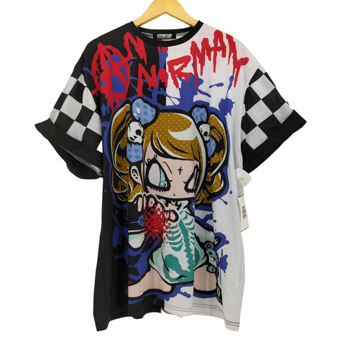 hypercore イラスト 大判 プリント クルーネック S/S Tシャツ メンズ FREE