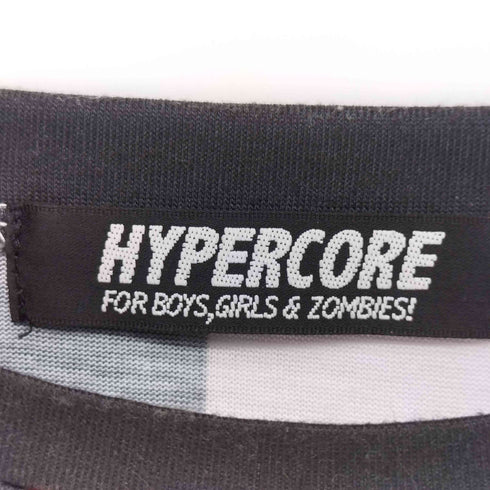 hypercore イラスト 大判 プリント クルーネック S/S Tシャツ メンズ FREE