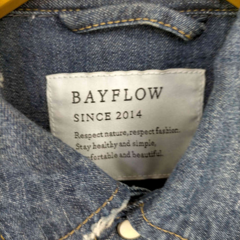 ベイフロー BAYFLOW ネイティヴ デニム ウエスタンシャツ メンズ JPN:2