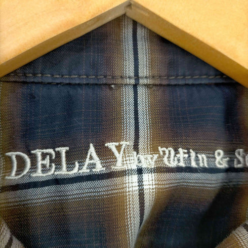 DELAY by win&sons オンブレ ウエスタンシャツ メンズ JPN:2