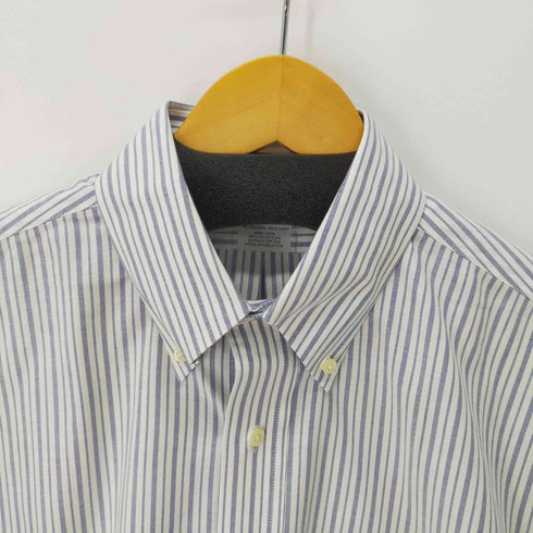 ブルックスブラザーズ BROOKS BROTHERS 半袖ボタンダウンシャツ ストライプ メンズ 16
