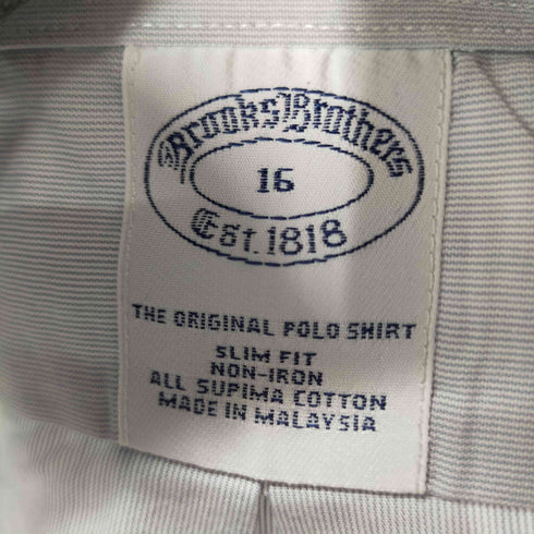 ブルックスブラザーズ BROOKS BROTHERS 半袖ボタンダウンシャツ メンズ 16
