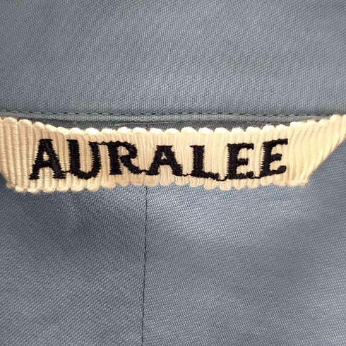 オーラリー AURALEE WASHED FINX TWILL SHIRT メンズ JPN:4