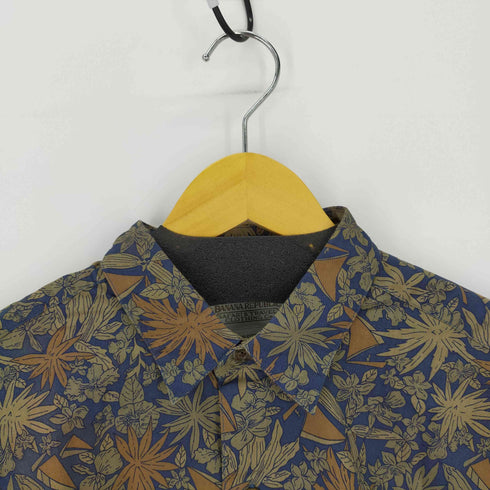 バナナリパブリック BANANA REPUBLIC 90S 前期 コットンアロハシャツ ボックスシルエット メンズ JPN:M