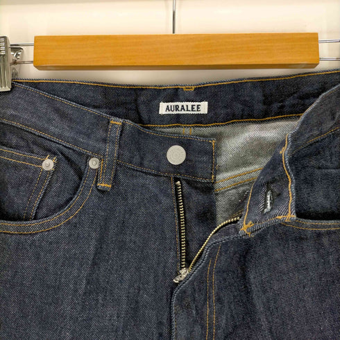 オーラリー AURALEE HARD TWIST DENIM 5P PANTS メンズ 32