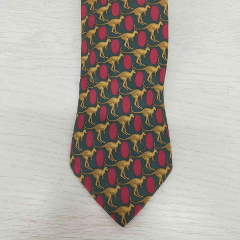 ブルックスブラザーズ BROOKS BROTHERS MADE IN USA 総柄ネクタイ カンガルー メンズ