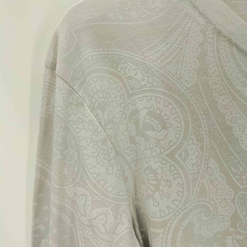 ゴーサンゴーイチプールオム 5351 POUR LES HOMMES ペイズリー Vネックカットソー メンズ 46