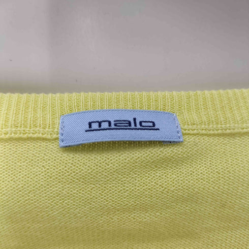 マーロ malo Vネック コットンセーター メンズ 15