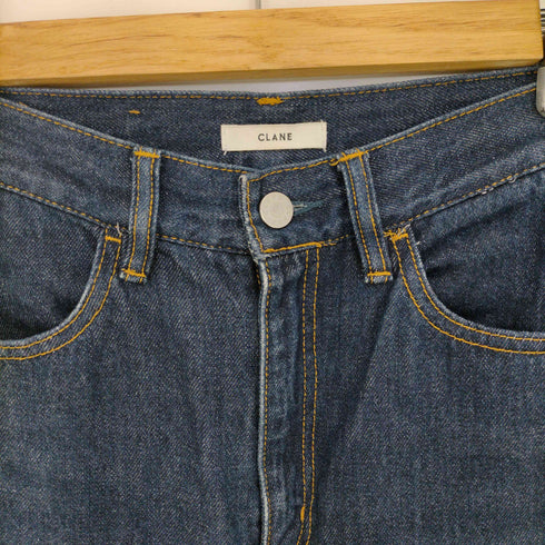 クラネ CLANE DENIM BELL BOTTOM PANTS フレアデニム レディース 24