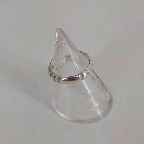 Poda 925刻印 mokume ring メンズ 5号