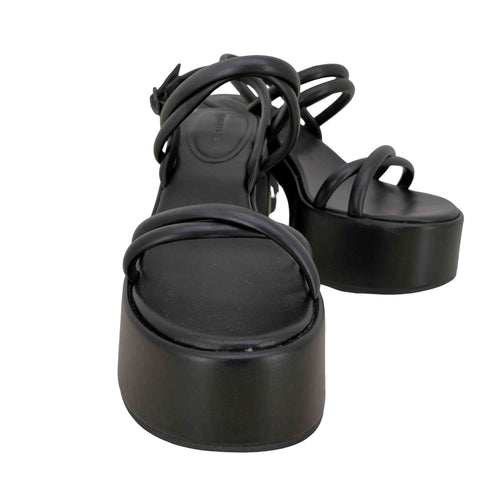 チャールズキース CHARLES & KEITH Nerissa ネリッサ ストラッピーウェッジサンダル レディース 39