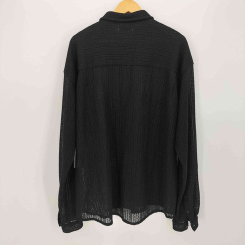 RUUBON メッシュ L/S シャツ メンズ