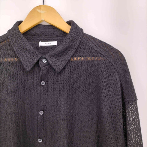 RUUBON メッシュ L/S シャツ メンズ