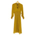 ザラ ZARA ELASTIC WAIST TIE DRESS エラステックウエストタイドレス ワンピース レディース import:L