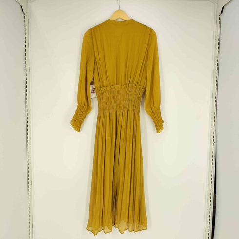 ザラ ZARA ELASTIC WAIST TIE DRESS エラステックウエストタイドレス ワンピース レディース import:L