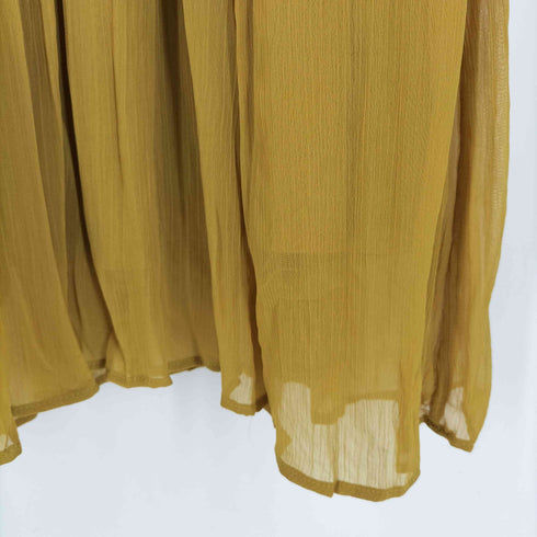 ザラ ZARA ELASTIC WAIST TIE DRESS エラステックウエストタイドレス ワンピース レディース import:L