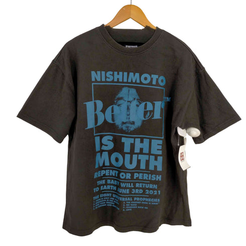 ニシモトイズザマウス NISHIMOTO IS THE MOUTH 両面プリントTシャツ メンズ JPN:M