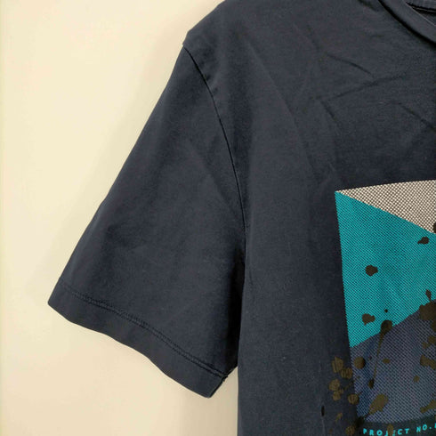 ボスヒューゴボス BOSS HUGO BOSS S/S SLIM FIT フロントプリントTシャツ メンズ JPN:L
