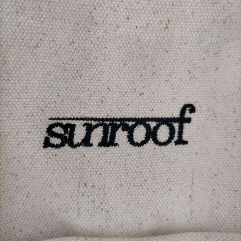 サンルーフ sunroof ロゴ刺繍 キャンバス トートバッグ メンズ