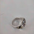 FLASHPOINT STERLING刻印 JIMSKULL RING JOHNNY DEPP OLD STYLE C472/ RUBY ジムスカルリング メンズ 11号