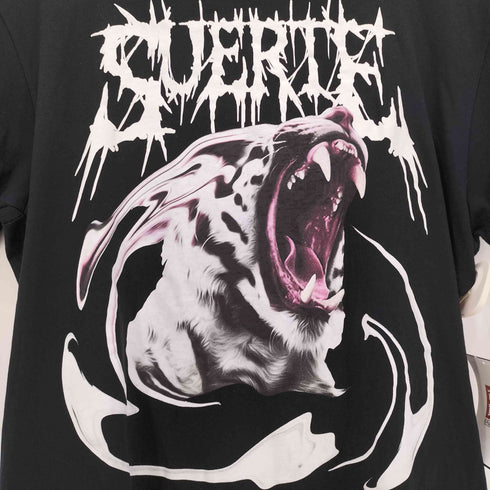 マルセロバーロン MARCELO BURLON 総柄プリントクルーネックTシャツ メンズ XS