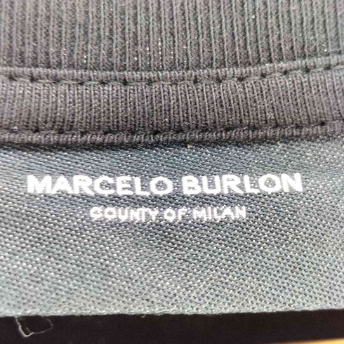 マルセロバーロン MARCELO BURLON 総柄プリントクルーネックTシャツ メンズ XS