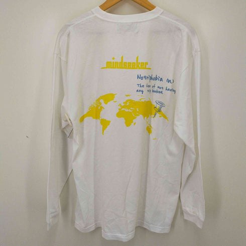 マインドシーカー Mindseeker バッグプリント長袖Tシャツ メンズ XL
