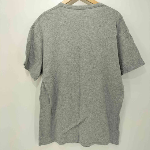 90-2000s 1995 前面プリント キャラクター クルーネックビンテージTシャツ 杢グレー メンズ JPN:L