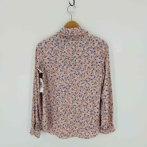 ザラ ZARA フローラルシャツ レディース import:S