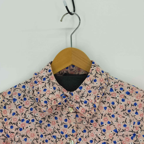 ザラ ZARA フローラルシャツ レディース import:S