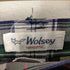 WOLSEY チェック柄 2タック テーパードパンツ ゴルフウェア レディース 76