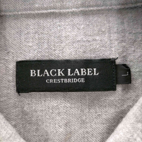 ブラックレーベルクレストブリッジ BLACK LABEL CRESTBRIDGE L/S チェック柄コットンシャツ メンズ JPN:L