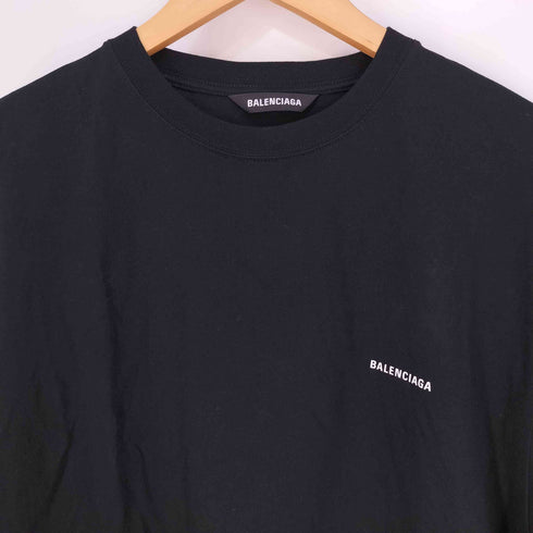 バレンシアガ BALENCIAGA スモールロゴプリント クルーネックTシャツ メンズ XXS
