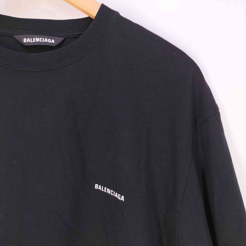 バレンシアガ BALENCIAGA スモールロゴプリント クルーネックTシャツ メンズ XXS