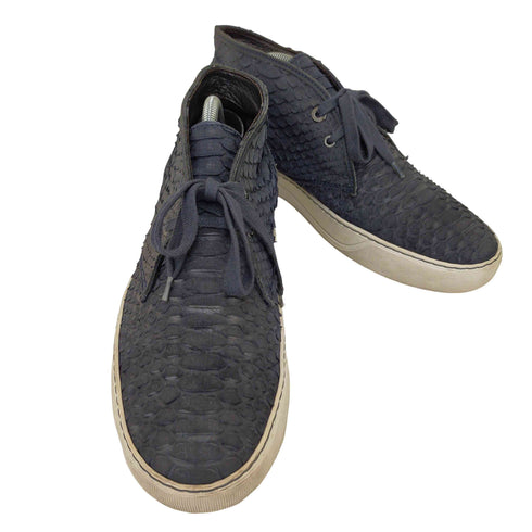 ランバン LANVIN パイソン柄ミッドスニーカー メンズ 7