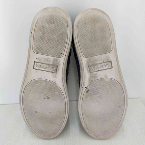 ランバン LANVIN パイソン柄ミッドスニーカー メンズ 7